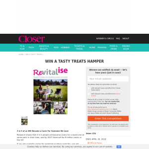 Win a Tasty Treats Hamper