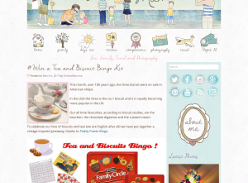 Win A Tea and Biscuit Bingo Set