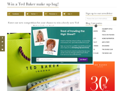 Win a Ted Baker Make Up Bag