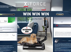 Win a Tefal X-Force Flex 15.60