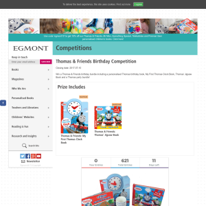 Win a Thomas & Friends Party Bundle