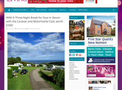 Win a three night break for four in Devon with the Caravan and Motorhome Club, worth £500