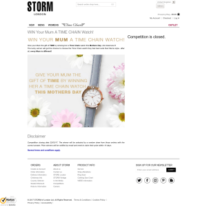 Win a Time Chain watch for Mothers Day