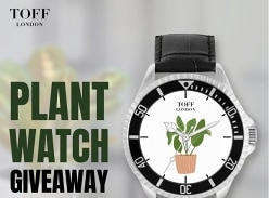 Win a Toff London's Mens Prayer Plant Watch