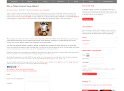 Win a Total Control Soupmaker
