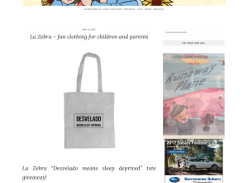 Win a Tote Bag by La Zebra