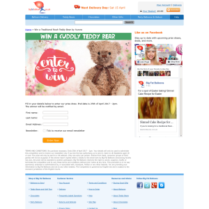 Win a Traditional Noah Teddy Bear by Aurora