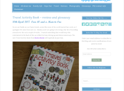 Win a Travel Activity Book