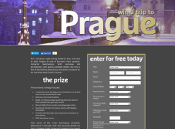 Win a trip for 2 to Prague
