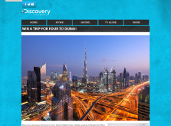 Win a Trip For 4 To Dubai