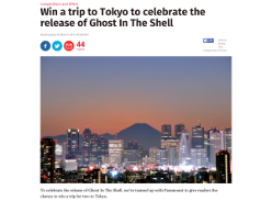 Win a trip for two to Tokyo