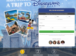 Win A Trip To Disneyland Paris