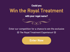 Win a Truly Splendid Weekend Fit for a King or Queen