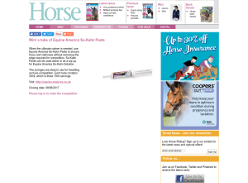 Win a tube of Equine America So-Kalm Paste