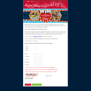 Win A two-night family stay at London Hilton
