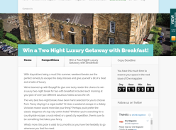Win a Two Night Luxury Getaway with Breakfast