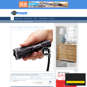 Win a Vansky LED Torch