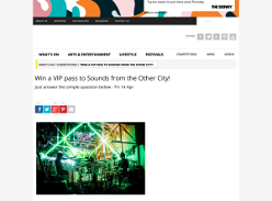 Win a VIP Pass For 2 To Sounds From The Other City, Salford