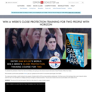 Win a week's close protection training for two people with Horizon