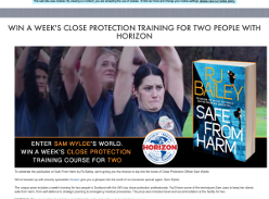 Win a week's close protection training for two people with Horizon