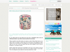 Win a Wesley Barrell Thimble Stool worth £320