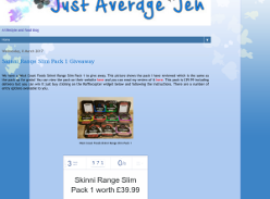 Win a West Coast Foods Skinni Range Slim Pack 1