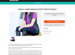 Win a yard wear outfit from Toggi worth £220