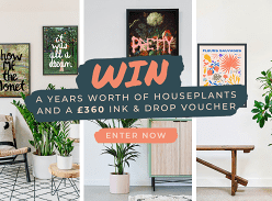 Win a Year of Houseplants and Prints