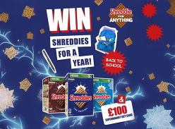 Win a Year of Shreddies and a Supermarket Gift Card