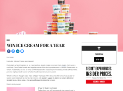 Win a Year’s Supply of Jude’s Ice Cream + Annual Nudge Membership