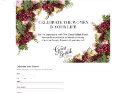Win a Year's Supply of Flowers