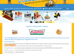 Win a Year's Supply of Krispy Kreme Doughnuts + a Family Diggerland Ticket