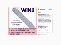 Win a Yuyu Wrap Arount Hot Water Bottle