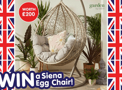 Win an Amazing Siena Egg Chair