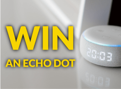 Win an Amazon Echo Dot 3rd Generation with Bluetooth Speaker Alexa