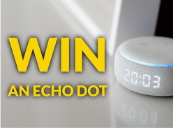 Win an Amazon Echo Dot 3rd Generation with Bluetooth Speaker Alexa