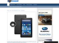 Win an Amazon Fire Tablet