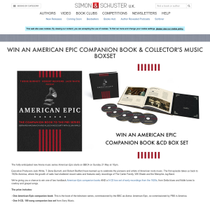 Win an American Epic companion book & Collector's music boxset
