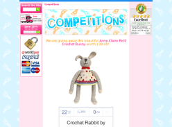 Win an Anne-Claire Petit Crochet Bunny worth £39.99