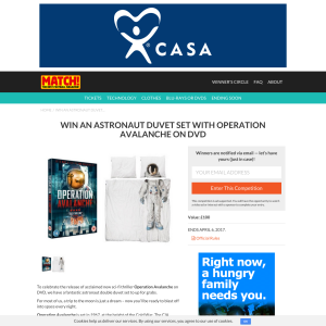 Win an Astronaut Duvet Set