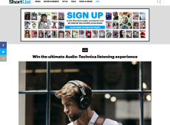 Win an Audio-Technica Turntable & Noise Cancelling Headphones