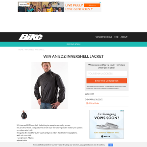 Win an EDZ Innershell Jacket