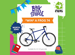 Win an Electric Blue Frog 74