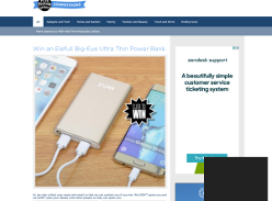 Win an Elefull Ultra Thin Power Bank worth £30