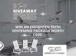 Win an Enlighten Teeth Whitening Package Worth £600