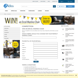 Win an Ercol Marino Chair