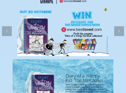 Win an escape for the whole family with bestloved.com PLUS the complete Wimpy Kid collection