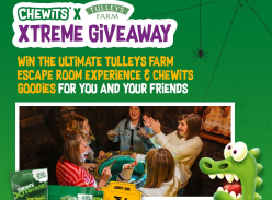 Win an Escape Room Experience and Chewits Goodies