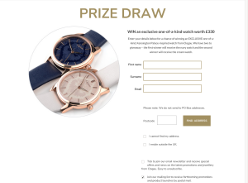 Win an exclusive one-of-a-kind watch
