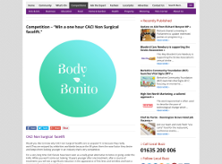 Win an Hour CACI Non Surgical Facelift